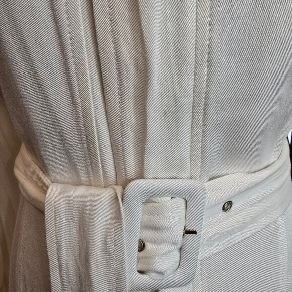 JLuxabel NWT Zip-up Cream Jacket Dress Sz Small - Picture 8 of 15